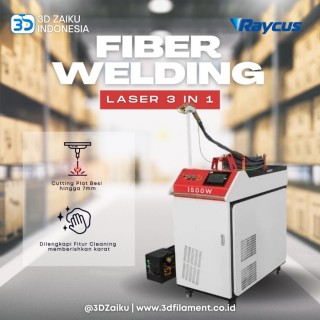 ZKLabs Fiber Laser Welding 1500W Handheld Laser 3 in 1 Mesin Las Fiber